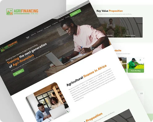 Agrifinancing website