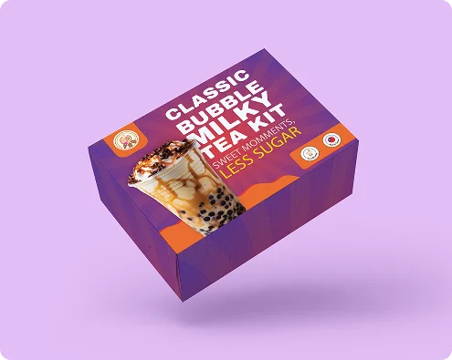 Classic Bubble Milky Tea Kit Packaging