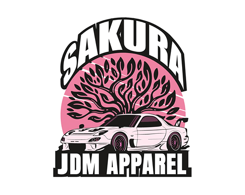 Sakura JDM Apparel Logo Animation